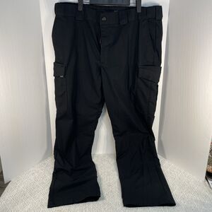5.11 Tactical Mens 40 X 34 Regular Stryke EMS Cargo Pants Straight Ripstop Black